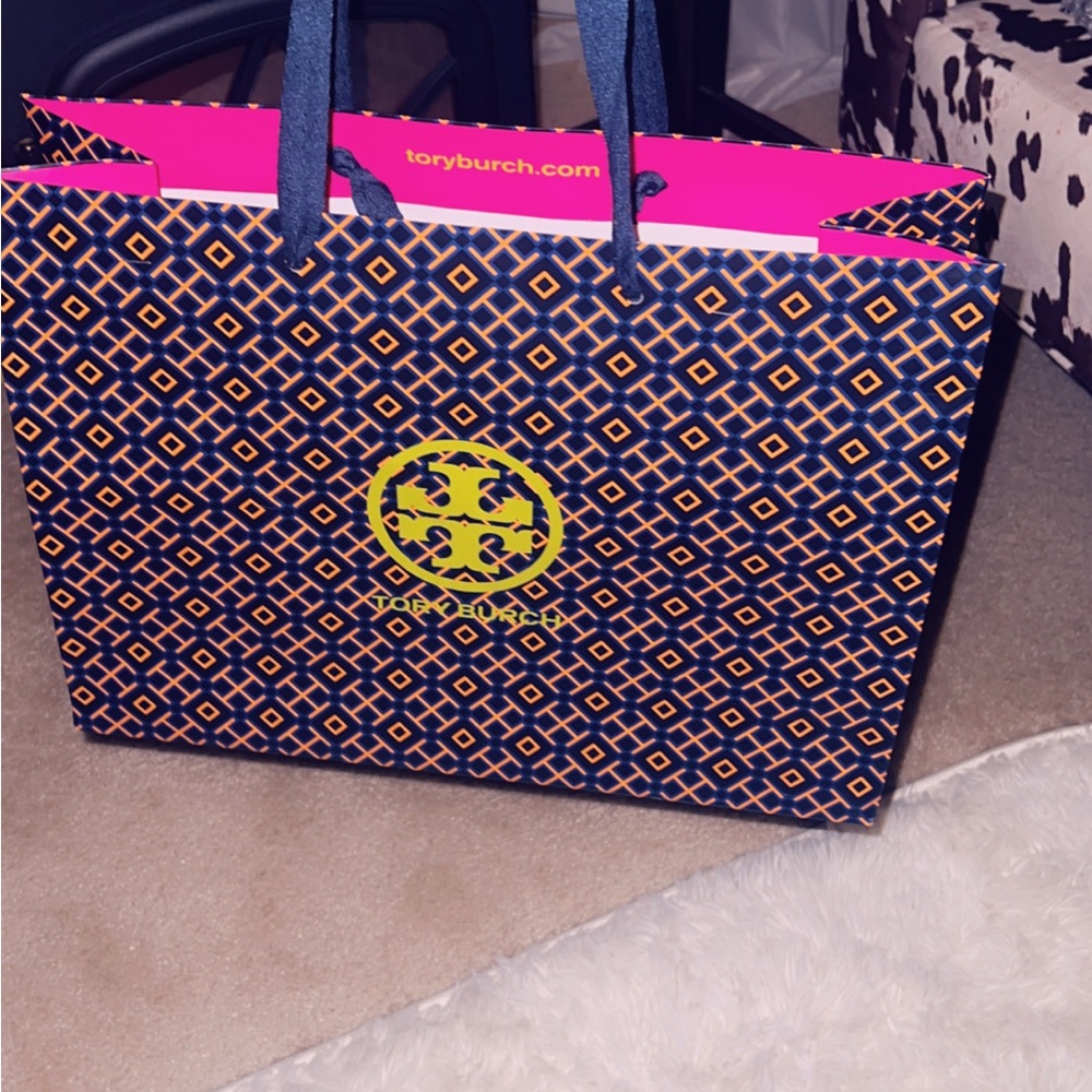 XL Tory Burch Shopping Tote Bag
